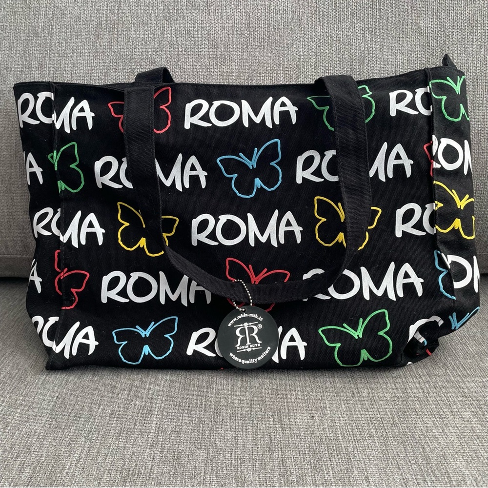New Robin Ruth Roma Rome large tote bag